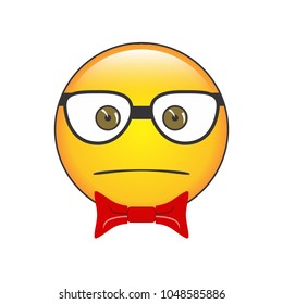 Nerd Emoji Vector