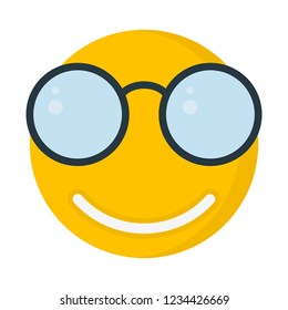 nerd expression emoticon