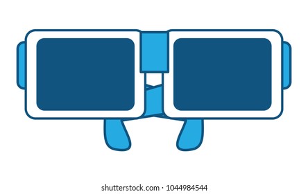 Nerd glasses icon