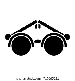 Nerd glasses symbol