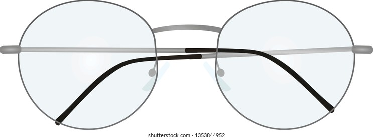 Nerd glasses. vector illustration