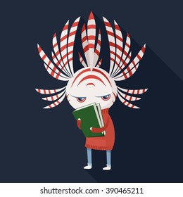 nerd lionfish going to school