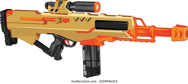 Nerf Gun Ultra Multicore Vector