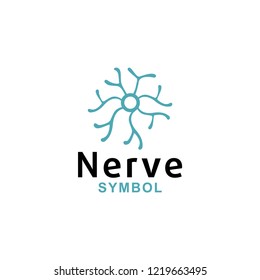 Nerve Logo Icon Vector