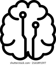 nerves  Vector illustration on a transparent background. Premium quality symmbols. Thin line vector icons for concept and graphic design.