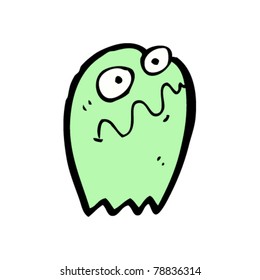 nervous ghost cartoon