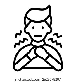 Nervous Icon Element For Design