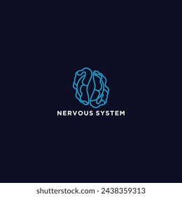 Nervous system logo design inspiration