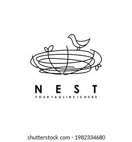 Logo-Design des Nestbaums