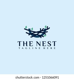 The nest creative logo