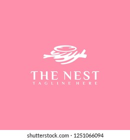 The nest creative logo