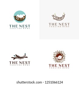 The nest creative logo