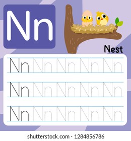 nest drawing line vector design