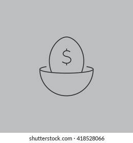 Nest egg icon