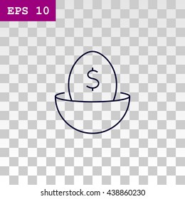 Nest egg icon