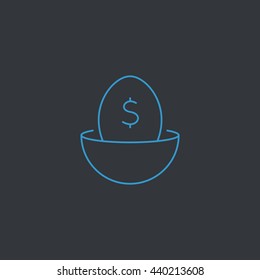 Nest egg icon
