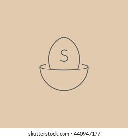 Nest egg icon