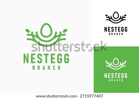 Nest egg logo symbol icon design