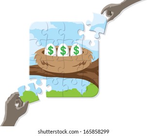 Nest Egg Puzzle