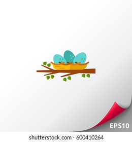 Nest Flat Icon