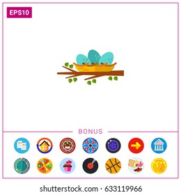 Nest Flat Icon