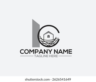 casa de ninho hipster vintage logotipo ícone ilustração,
ilustração de ninho com casa e folha. logotipo símbolo birdhouse Vetor