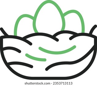 Nest Icon image. Suitable for mobile application.
