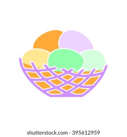Nest Icon Isolated On White Background