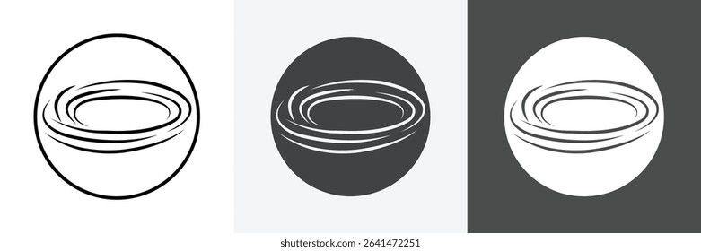 Nest icon set vector art