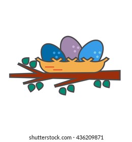 Nest Line Icon