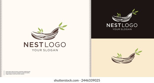 nest logo design inspiration for business of company.