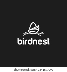 Nest Logo Design Vector for Icon and factory Logo