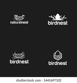 Nest Logo Design Vector for Icon and factory Logo