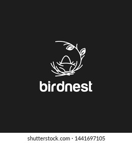 Nest Logo Design Vector for Icon and factory Logo