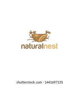 Nest Logo Design Vector for Icon and factory Logo