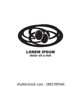 Nest Logo Design Vector Icon illustration
