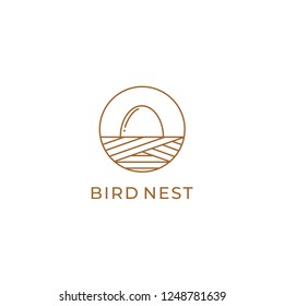 Nest Logo Vector Template