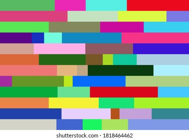 Nested Colorful Different Sized Rectangles Vector Stock Vector (Royalty ...