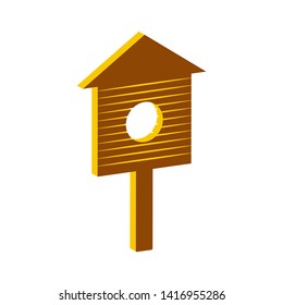 Nesting Box Iconisometric 3d View Stock Vector (Royalty Free ...