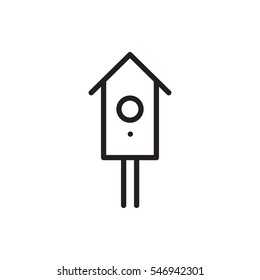 nesting house icon illustration isolated vector sign symbol