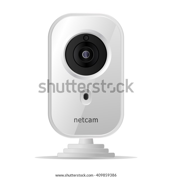 Net Cam Wifi Web Camera Net Stock Vector Royalty Free 409859386