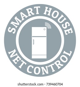 Net control logo. Simple illustration of net control vector logo for web