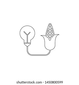 Net energy net energy icon. Element of energy for mobile concept and web apps icon. Outline, thin line icon for website design and development, app development