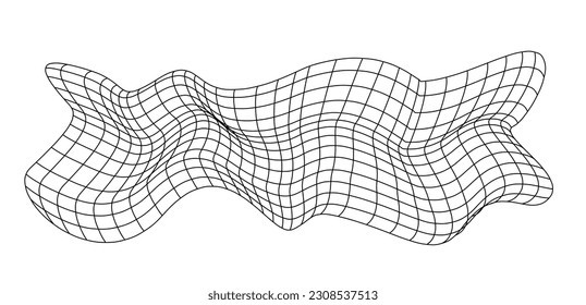 Net flying waving. Texture wave textile. Fabric square cells of sea wind. Vector illustration rolling hills. Flag windy stream flow. Network structure surface checkered background sport lines border.