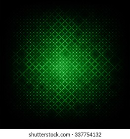 net, grille, grill, grid, Dark green Abstract light lamps background for Technology computer graphic website internet and business. Screen on stage.Vector illustration.Spot Effect. neon.point,