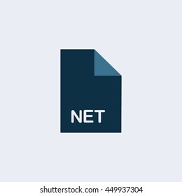 NET  Icon, NET  file icon,extension icon, file icon, format icon