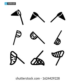 net icon isolated sign symbol vector illustration - Collection of high quality black style vector icons
