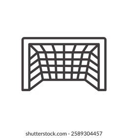 net icon isolated stroke in black color