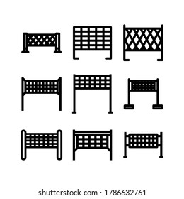 net icon or logo isolated sign symbol vector illustration - Collection of high quality black style vector icons
