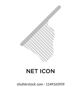 Net icon vector isolated on white background for your web and mobile app design, Net logo concept